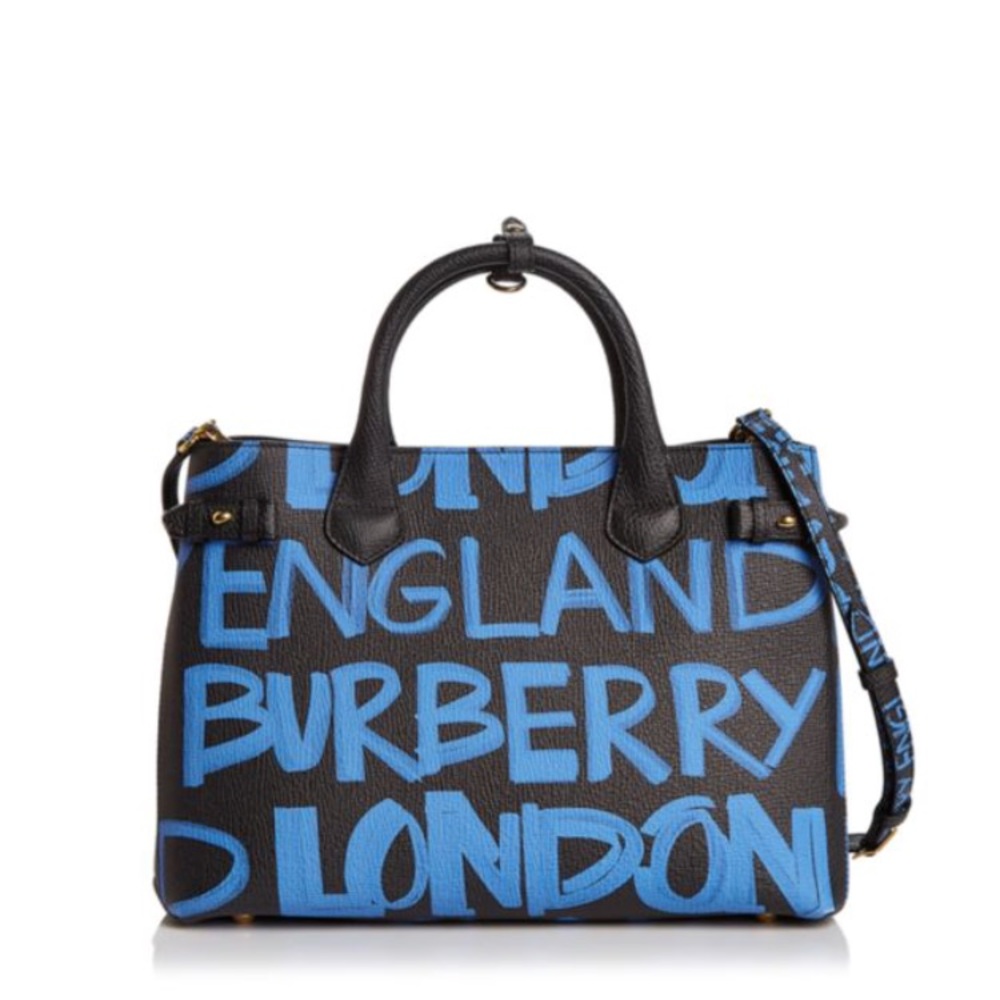 Burberry medium leather tote